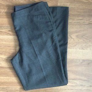 Talbots sz 10 Lined Gray Wool Blend Career Pants